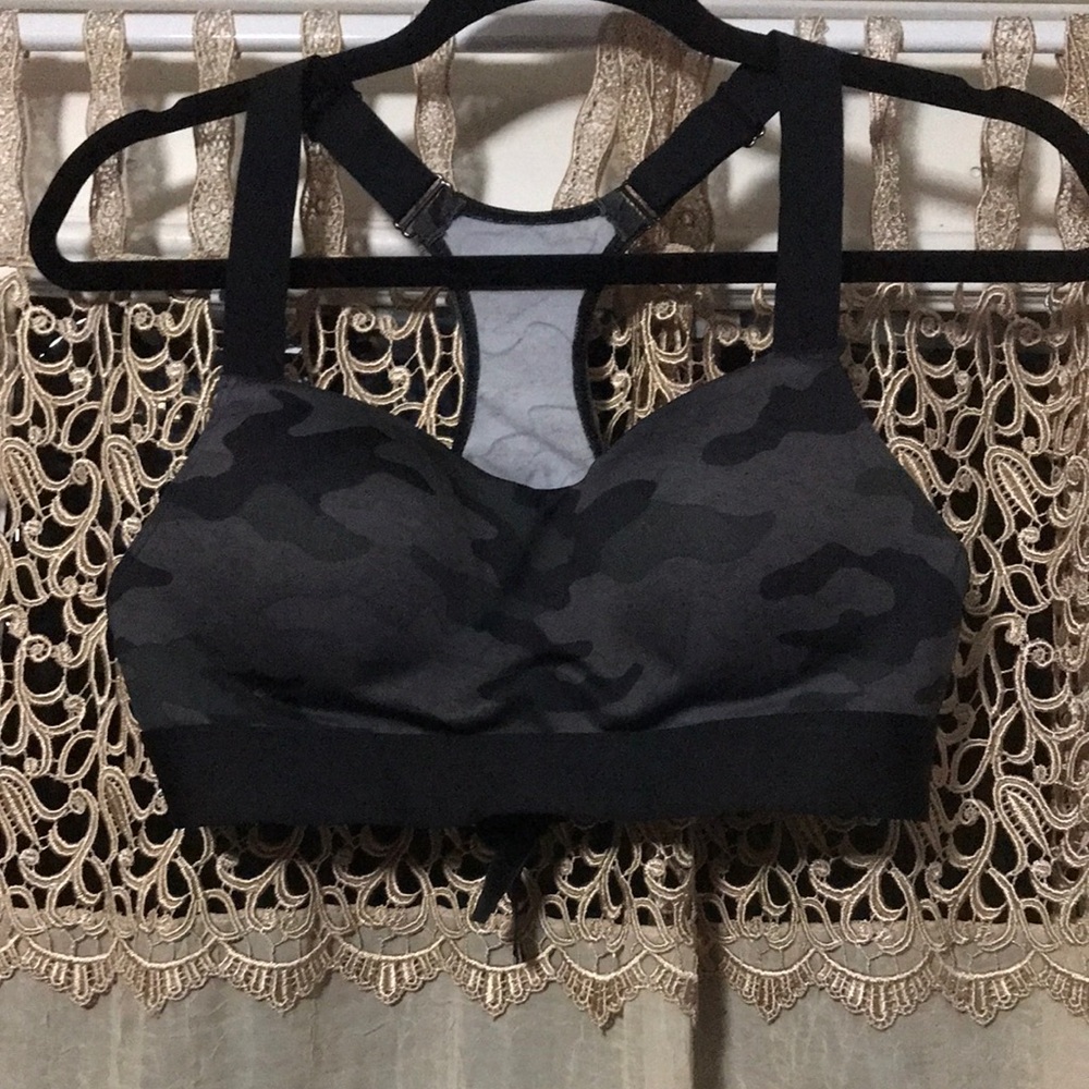 Pink Active Racerback Sports Bra